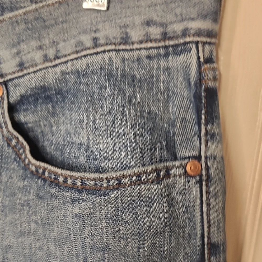 NWT Lee Men's Straight Leg Opening Regular Fit Medium Wash Blue Jeans Size 38x32
